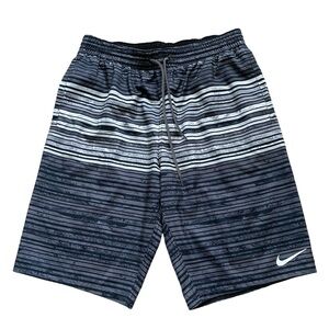 Men’s Nike Black and Gray Board Shorts